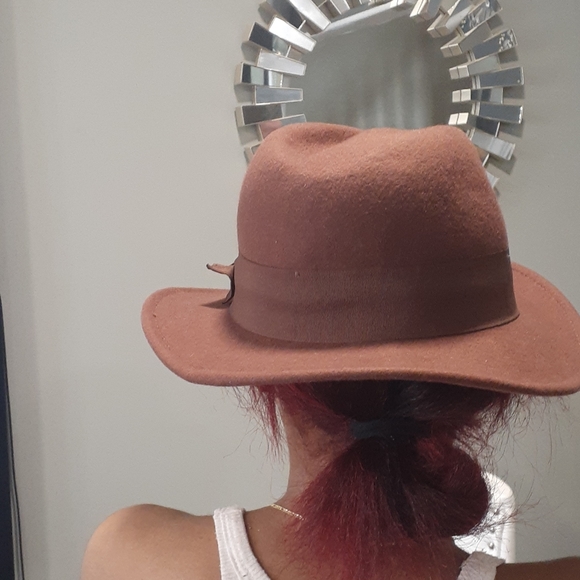H&M brown  felt hat size large - Picture 11 of 11